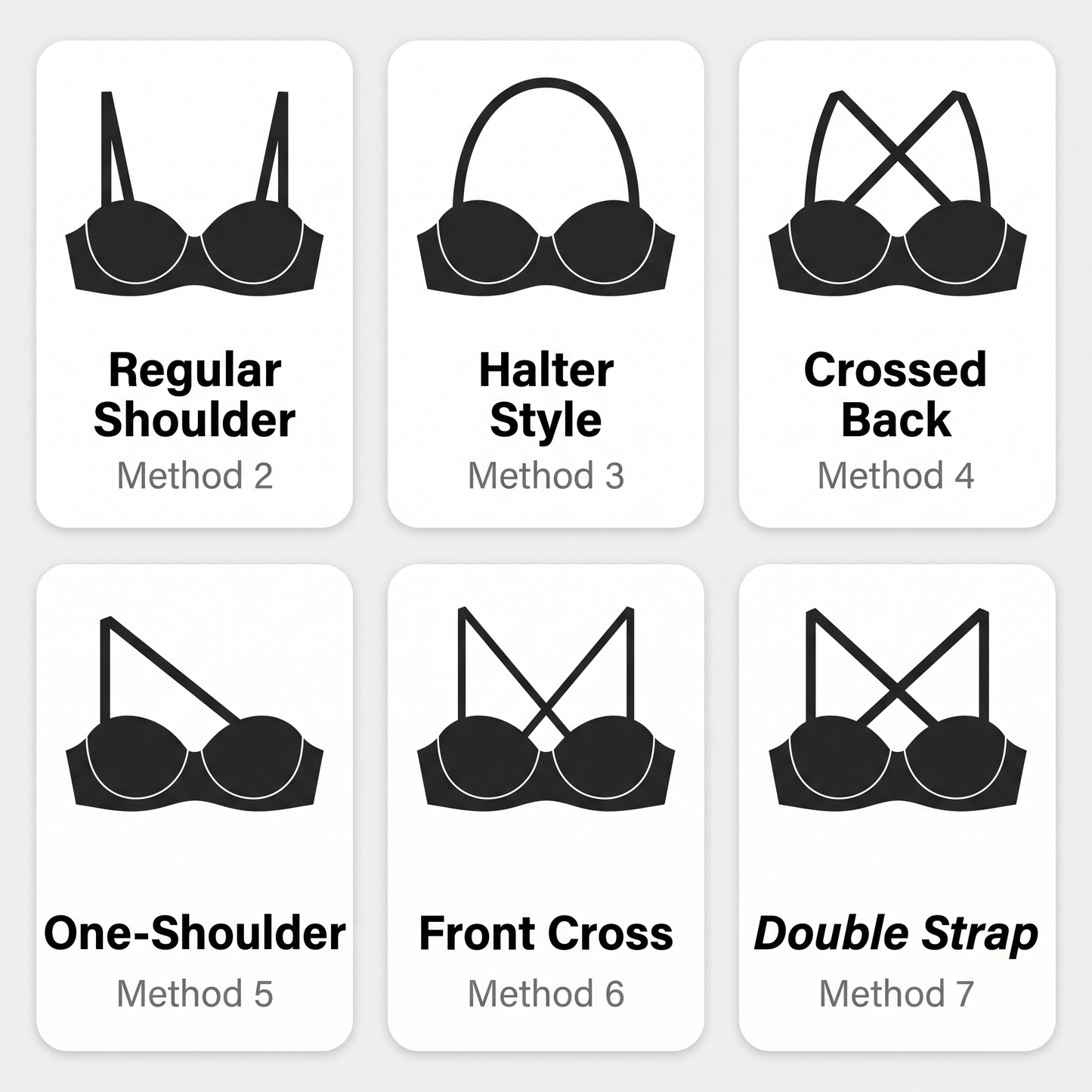 Strapless Front Closure Bra